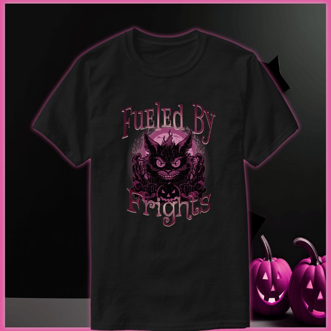 T-shirt Halloween alimenté par les peurs (Créateur téléchargé)