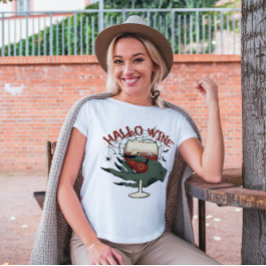 T-SHIRT HALLOWEEN AMOUREUX DU VIN HALLO-WINE