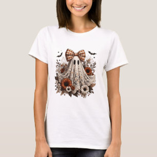T-Shirt Halloween amusant - Fantôme de dentelle -