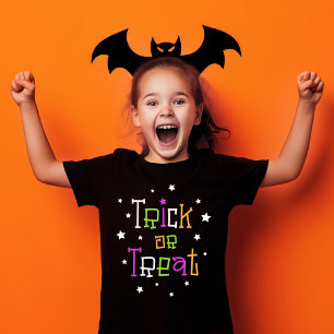 T-Shirt Halloween amusant tour ou régaler les étoiles