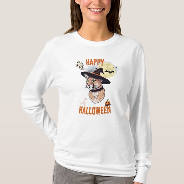 T-shirt halloween animals (Devant)