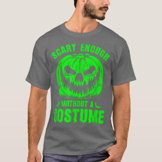 T-shirt Halloween Assez Effrayant Sans Un Parfum Éffrayant