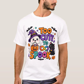 T-shirt Halloween Autisme – Trop Mignon pour Faire