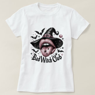 T-shirt Halloween Bad Witch Club Adorable