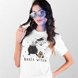 T-SHIRT HALLOWEEN BASIC WITCH GHOST FABRIQUER UNE POTION