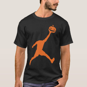 T-shirt Halloween Basketball enfants Ados Dunking Citrouil