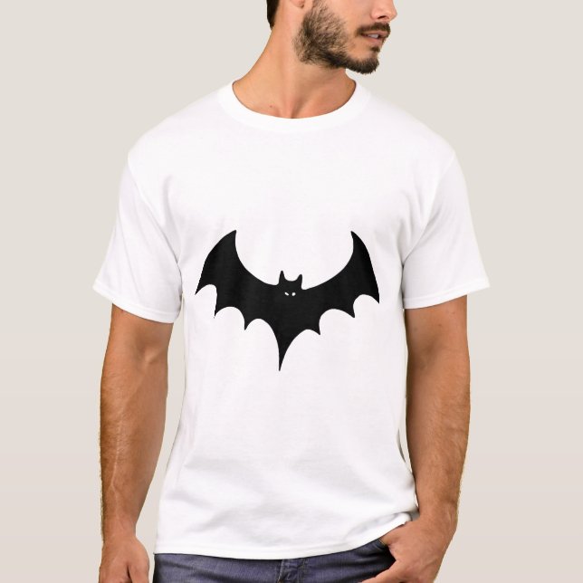 T-shirt Halloween Bat (Devant)