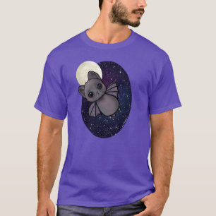 T-shirt Halloween Bat KiniArt