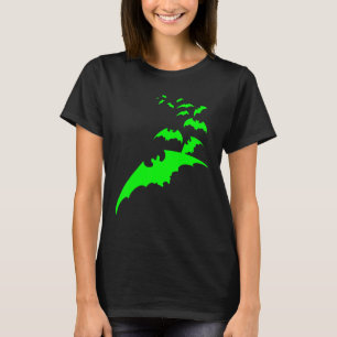 T-SHIRT HALLOWEEN BATS VAMPIRE BAT COSTUME LADIES HOMMES C