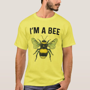 T-shirt Halloween Bee Costume Je suis Bee Pour Hommes Femm