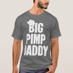 T-shirt Halloween Big Pimp Daddy Pimp Costume Party Design