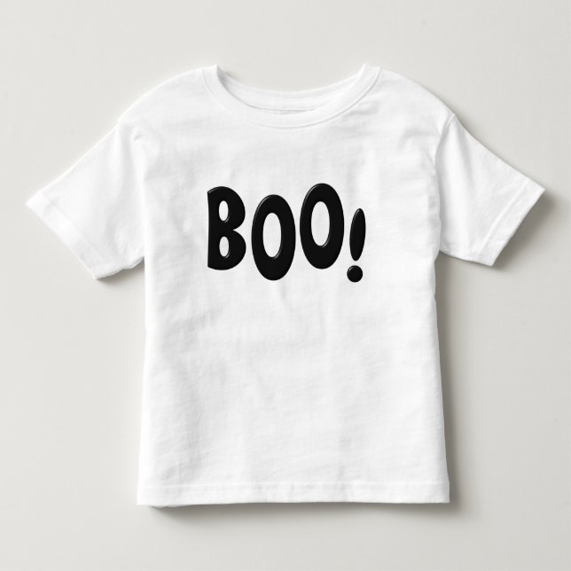 T-shirt Halloween BOO (Devant)