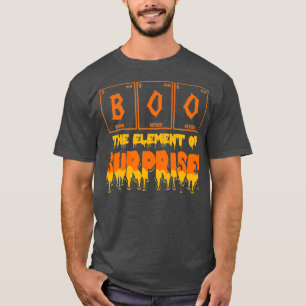 T-shirt Halloween Boo Art Chimie Élément enseignant