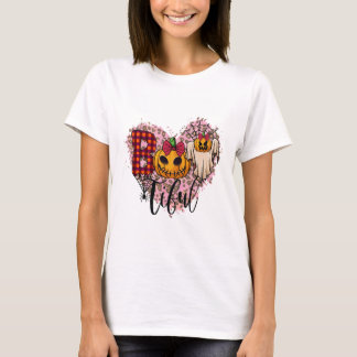 T-shirt halloween boo bougie