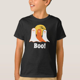 T-shirt Halloween Boo Fantômes, enfants, famille