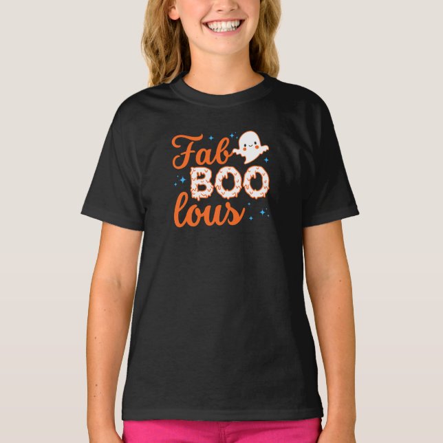 T-shirt Halloween Boo Funny (Devant)