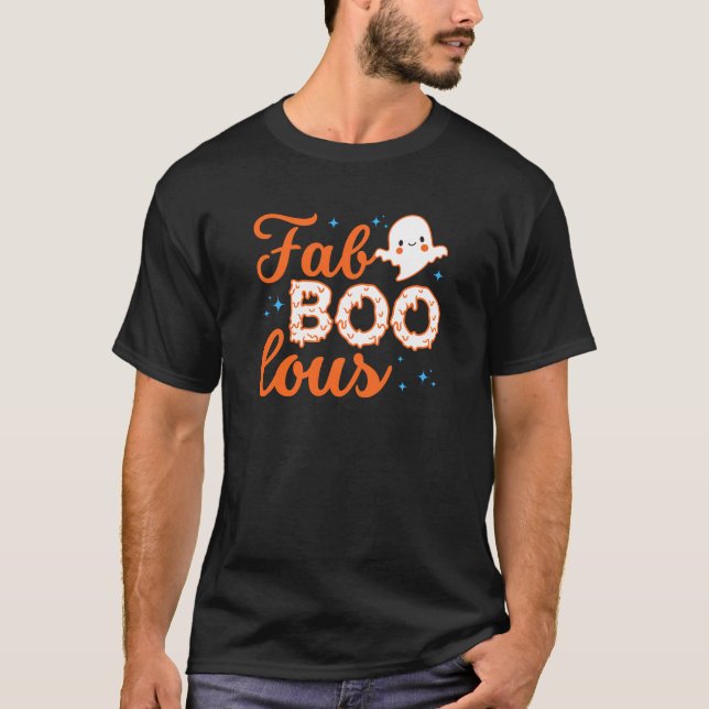 T-shirt Halloween Boo Funny (Devant)