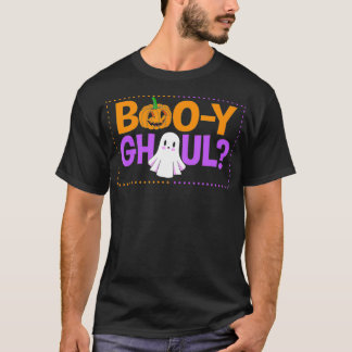 T-shirt Halloween Booy Or Ghoul Gender Reveal 
