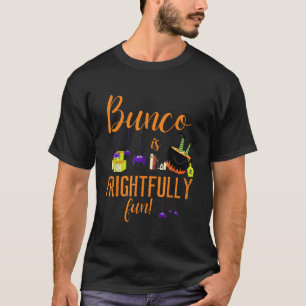 T-shirt Halloween Bunco est amusement amusant Éffrayants a