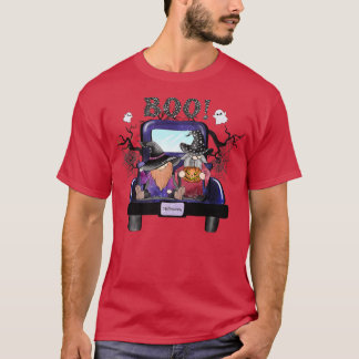 T-shirt Halloween Camion Gnomes Costume Citrouille Enfants
