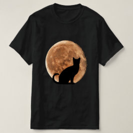 T-shirt Halloween Cat Moon