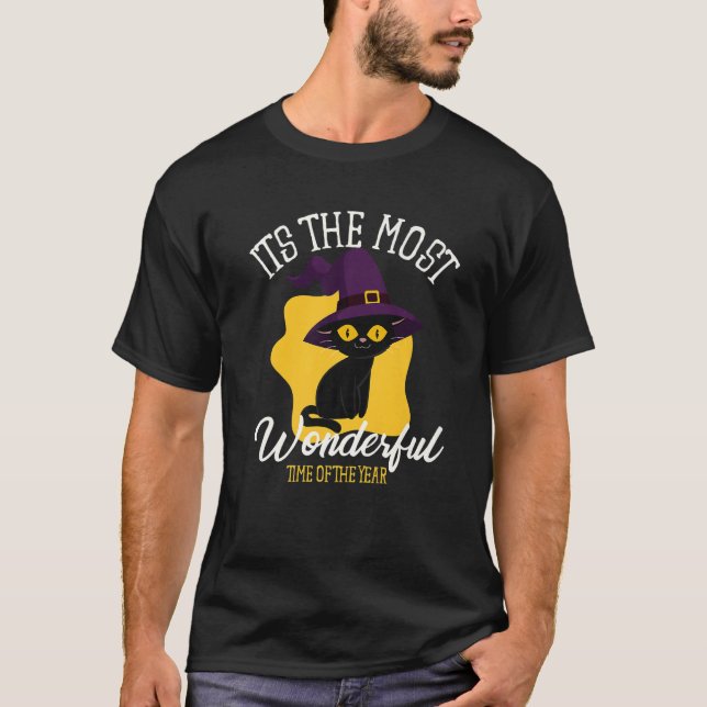 T-shirt Halloween C'est le moment le plus merveilleux de l (Devant)