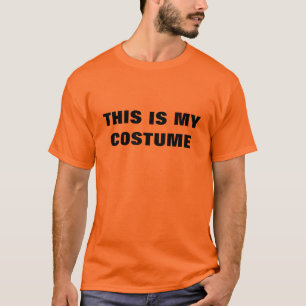 T-shirt Halloween "C'EST MON COSTUME"