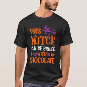 T-shirt Halloween Cette Sorcière Peut Être Bridée Avec Du