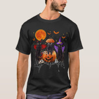 Halloween Chat Noir, Chat Noir Assis Sur Citrouill