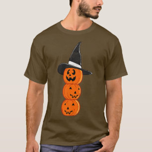 T-shirt Halloween Citrouille Citrouille d'horreur Hallowee