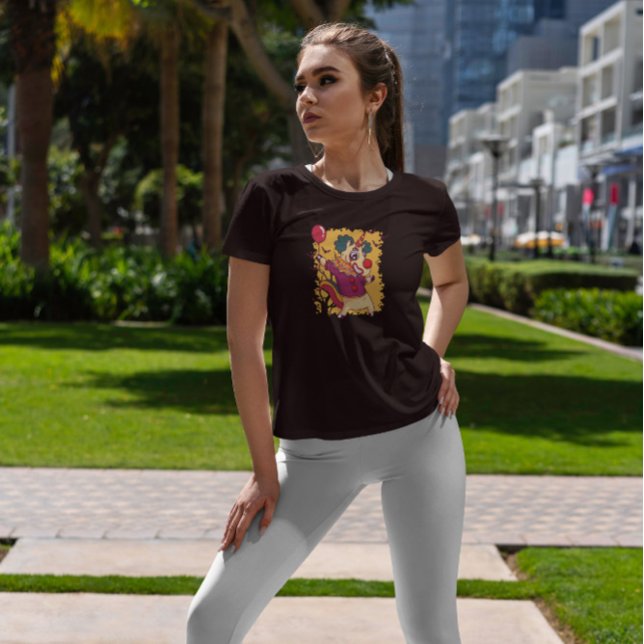 T-shirt Halloween clown de la licorne (Créateur téléchargé)