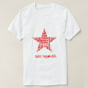 T-shirt Halloween Cool Personnalisé Whimsical Typographie