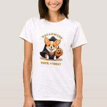 T-shirt Halloween Corgi