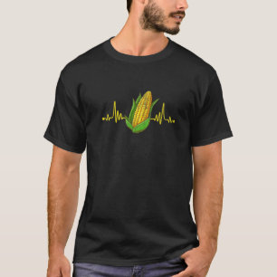 T-shirt Halloween Corn Corn Heartbeat Candy Corn Farmers F