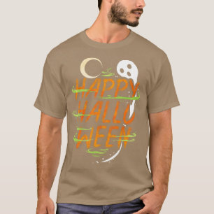 T-shirt Halloween Costume Esprit Fantôme Lune Souhaite Heu