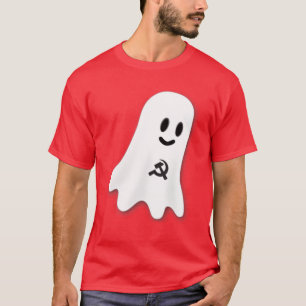 T-shirt Halloween Costume Fantôme Du Spectre Communiste Co