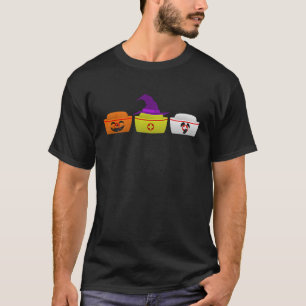 T-shirt Halloween Costume Infirmière Casquette Sorcière St