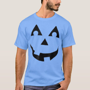 T-shirt Halloween Costume Jack O Lantern Pumpkin Face