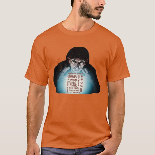 T-shirt Halloween Costume Party Gypsy Fortune Teller Psych (Devant)