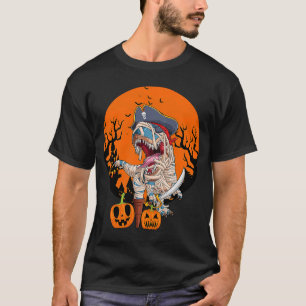 T-shirt Halloween Costumes de pirate Dinosaur maman Citrou