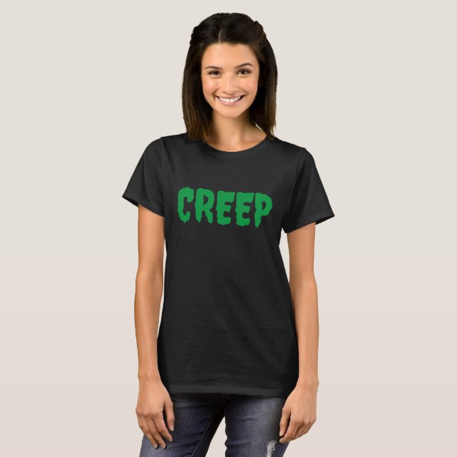 T-shirt Halloween créep (Devant entier)