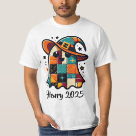 T-shirt Halloween Cute Patchwork personnalisé
