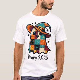T-shirt Halloween Cute Patchwork personnalisé