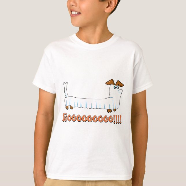 T-shirt Halloween Dachshund (Devant)