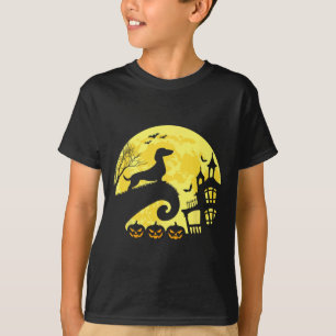 T-shirt Halloween Dachshund Weenie Wiener Moonshine Sausag