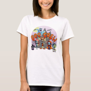 T-Shirt Halloween de Boo Crew - Cute Éffrayant Squ