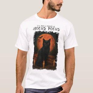 T-shirt Halloween de Chat Noir de Pocus Hocus