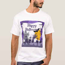 Halloween de la maison hantée brillante dans le no