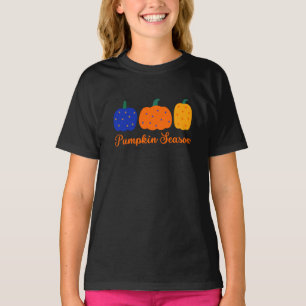 T-shirt Halloween de la saison citrouille