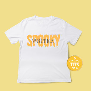 T-shirt Halloween de l'écrivain éffrayant